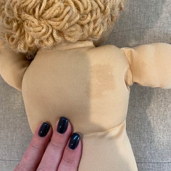 Vintage 1985 Cabbage Patch Kid "Jerome Rafael" - Blond Curls, Blue Eyes - Picture 11 of 11